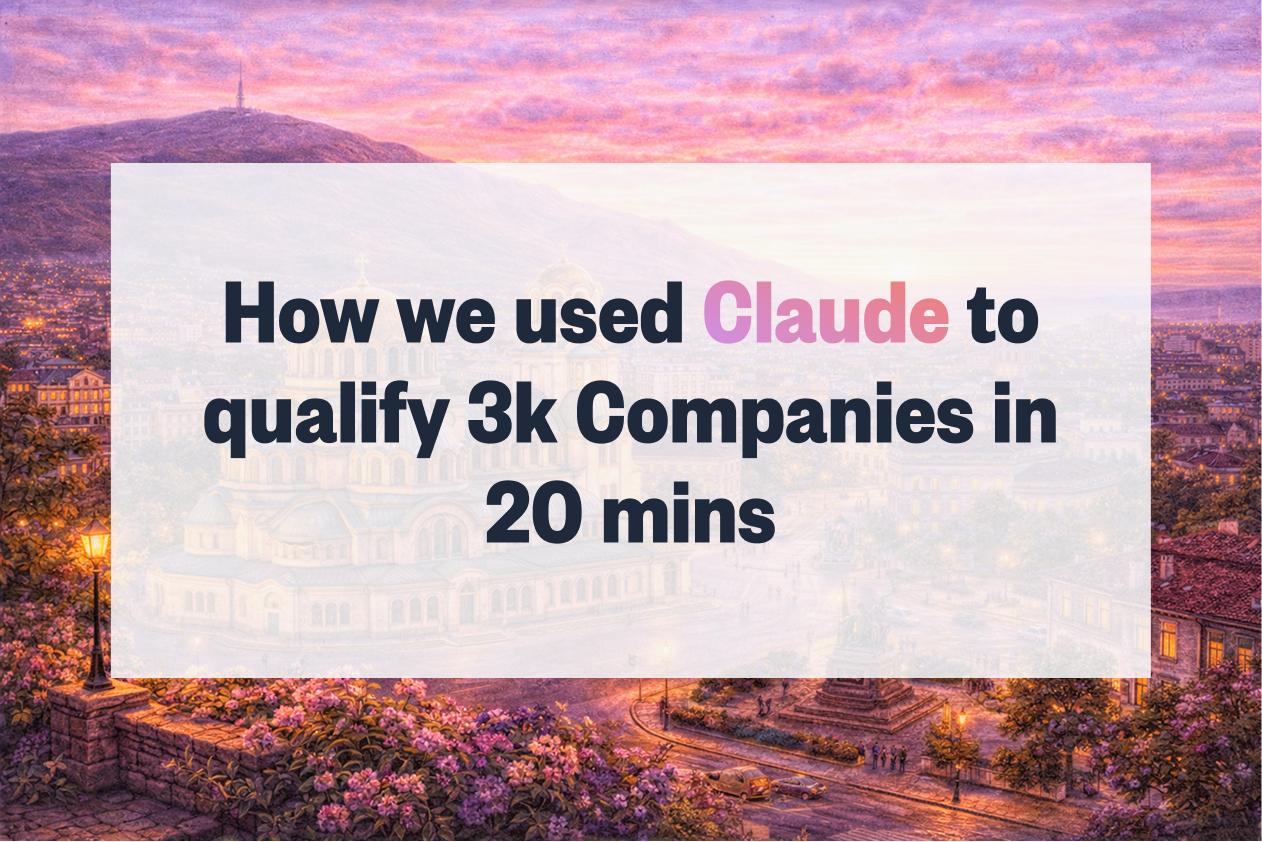 How We Used Claude to Qualify 3,000 Companies Down to 39 Hot Leads in 20 Minutes (2026 Workflow)